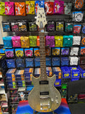 Aria Pro II PE electric guitar with bigsby in silver flake - S/H