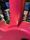 Indie LP style guitar in deepest matt pink finish S/H