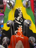 Pete Back 'The Fool' design electric guitar custom made in England S/H