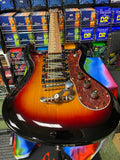 Italia Europa electric guitar in 3 tone sunburst - Made in Korea