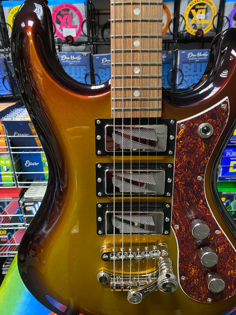 Italia Europa electric guitar in Goldburst - Made in Korea