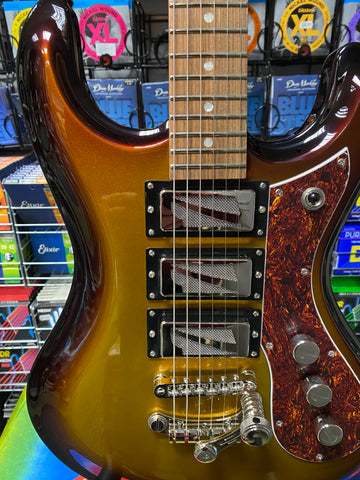 Italia Europa electric guitar in Goldburst - Made in Korea