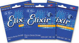 Elixir 12002 Nanoweb light 09-42 gauge electric guitar strings (3 PACKS)