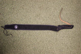 Chord 173.145 black suede leather guitar strap