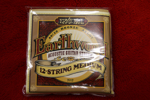 Ernie Ball 2012 Earthwood 12 string medium acoustic guitar strings