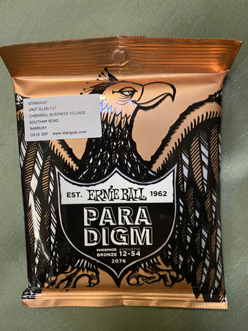Ernie Ball 2076 Paradigm 12-54 acoustic guitar strings