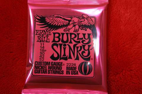 Ernie Ball 2226 Burly Slinky 11-52 electric guitar strings