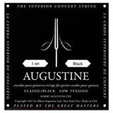 Augustine classical guitar strings low tension black (2 PACKS)