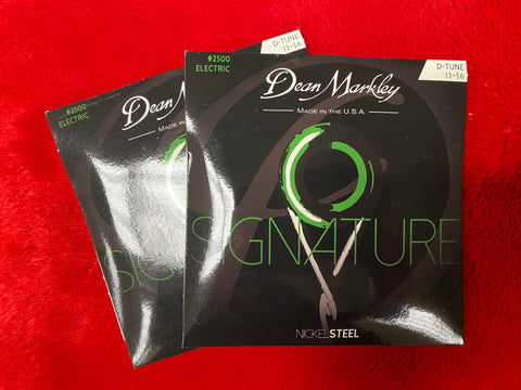 Dean Markley 2500 Signature electric strings 13-56 (2 PACKS)