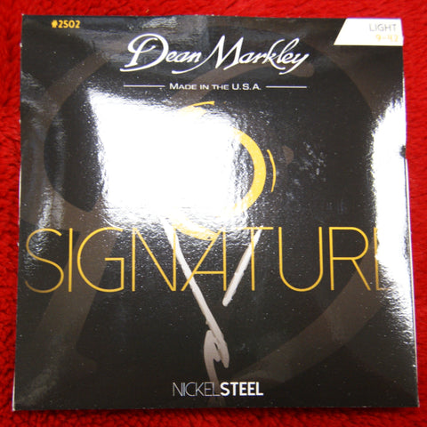 Dean Markley 2502 Signature Series 9-42 light electric guitar strings
