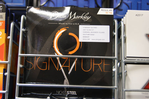 Dean Markley 2503 electric guitar strings 10-46 Signature Series nickel steel alloy