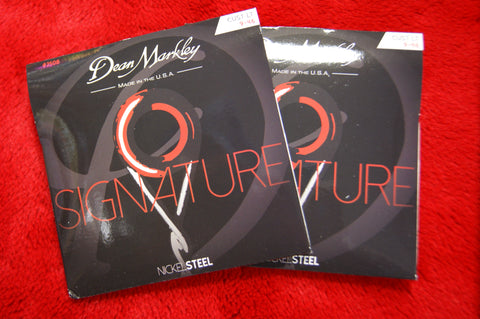 Dean Markley 2508 electric guitar strings 9-46 Signature Series nickel steel alloy - (2 packs)