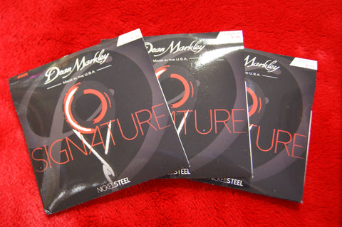 Dean Markley 2508 electric guitar strings 9-46 Signature Series nickel steel alloy (3 PACKS)