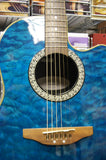Ovation CC024 electro acoustic guitar in quilted aqua finish - Made in Korea S/H