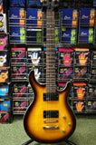 Shine SIL-680 electric guitar in trans amber - made in Korea S/H