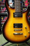 Shine SIL-680 electric guitar in trans amber - made in Korea S/H