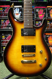 Shine SIL-680 electric guitar in trans amber - made in Korea S/H