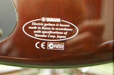 Yamaha AES620 electric guitar in honeyburst - made in Korea S/H