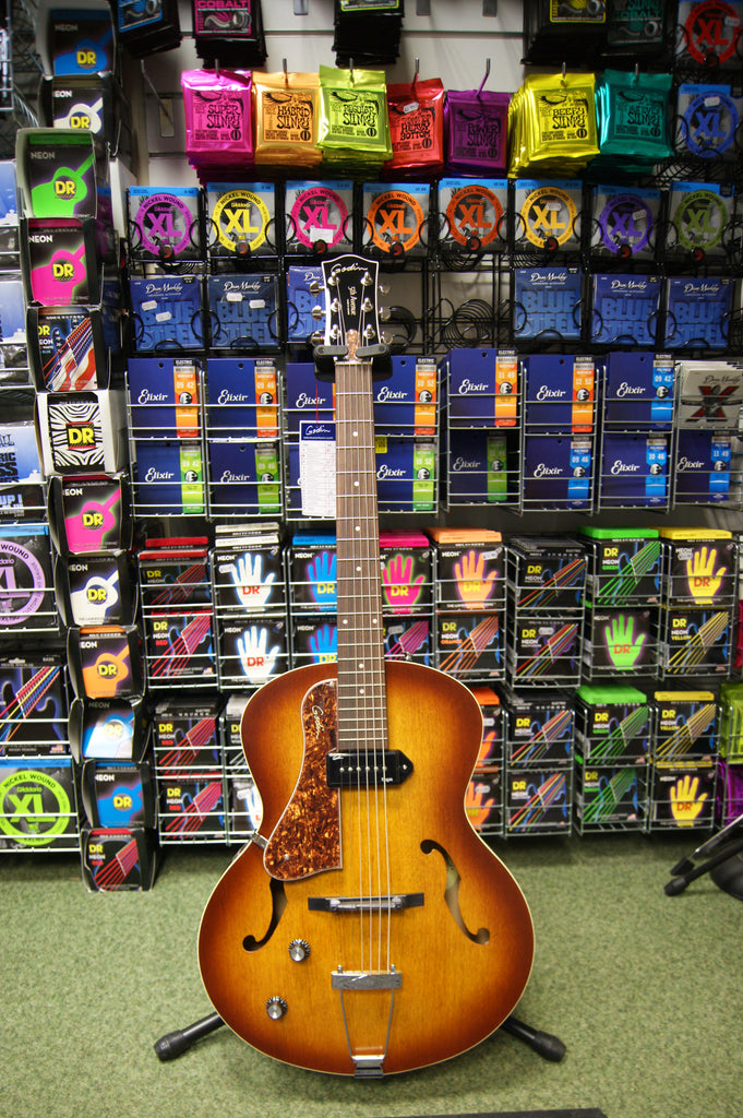 Godin 5th Avenue Kingpin P90 electro acoustic guitar left handed - Made in Canada