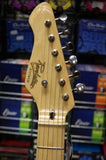 Revelation RTE54 single cutaway model in butterscotch blonde finish left hand
