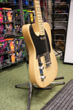 Revelation RTE54 single cutaway model in butterscotch blonde finish left hand