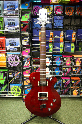 Yamaha AES620 electric guitar in quilted cherry - Made in Korea S/H