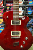 Yamaha AES620 electric guitar in quilted cherry - Made in Korea S/H