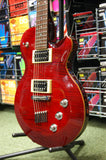 Yamaha AES620 electric guitar in quilted cherry - Made in Korea S/H