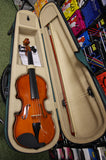 Antoni ACV31 violin outit 3/4 size with bow rosin & case