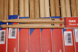 Chord oak drum sticks 5A wood tipped (12 pairs)
