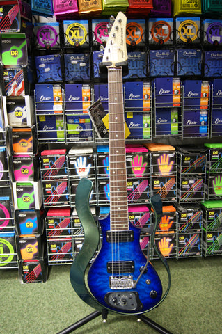 Vox Starstream Artist Series synth electric guitar in blue quilted maple  - Made in Japan