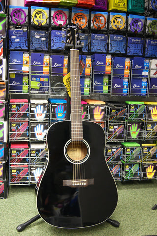Ashland AF10-BK dreadnought acoustic guitar