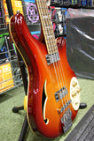 Italia Rimini bass guitar IRMB4 in Cherry Sunburst - Made in Korea