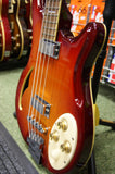 Italia Rimini bass guitar IRMB4 in Cherry Sunburst - Made in Korea