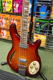 Italia Rimini bass guitar IRMB4 in Cherry Sunburst - Made in Korea
