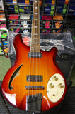 Italia Rimini bass guitar IRMB4 in Cherry Sunburst - Made in Korea