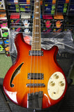Italia Rimini bass guitar IRMB4 in Cherry Sunburst - Made in Korea
