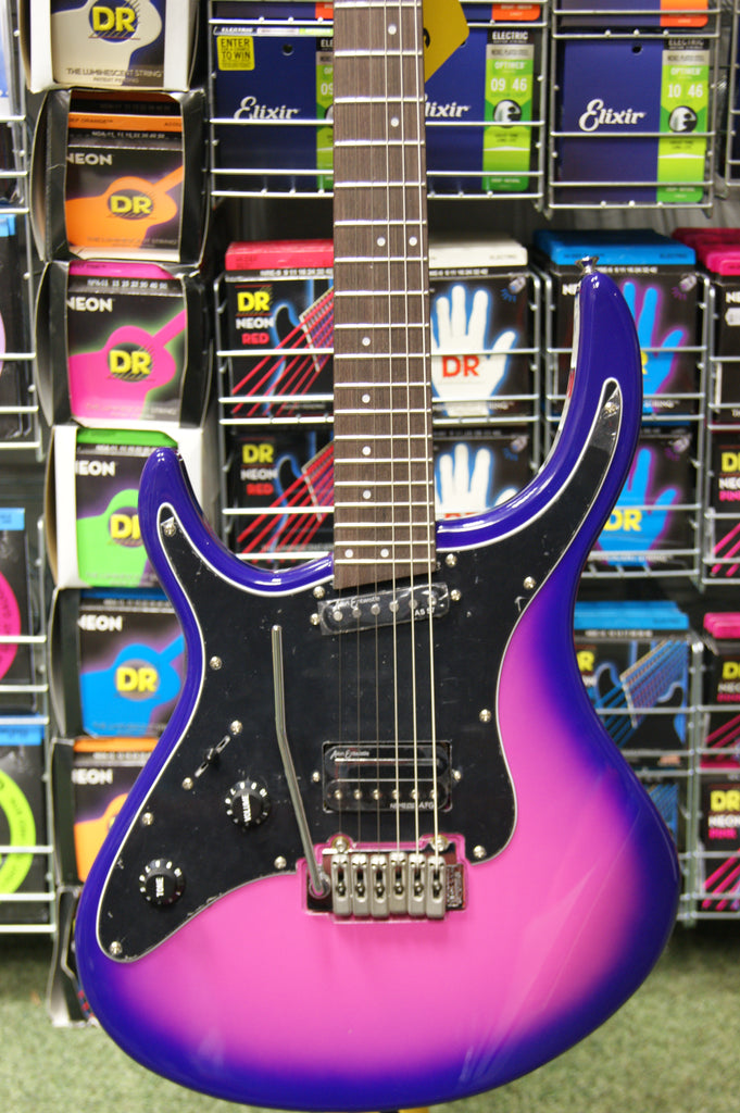 Revelation RHS electric guitar in martian Sunset finish Left Hand