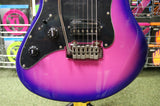 Revelation RHS electric guitar in martian Sunset finish Left Hand
