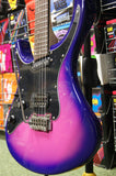 Revelation RHS electric guitar in martian Sunset finish Left Hand