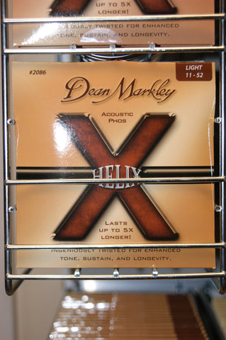 Dean Markley Helix 2086 acoustic 11-52 light bronze strings (2 PACKS)