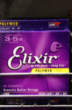 Elixir 11000 Polyweb 10-47 acoustic guitar strings extra light