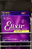 Elixir 11050 Polyweb coated 12-53 light acoustic guitar strings