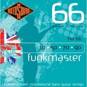 Rotosound FM66 Funkmaster bass guitar strings