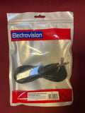 Guitar lead 10ft 3m by Electrovision black