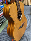 LAG T170A acoustic auditorium size guitar with solid red cedar top