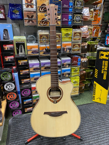 LAG Tramontane T70ACE electro-acoustic auditorium size guitar with solid spruce top