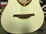 Lag Tramontane T118ASCE-IVO Auditorium slim cutaway electro-acoustic in ivory white