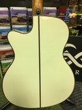 Lag Tramontane T118ASCE-IVO Auditorium slim cutaway electro-acoustic in ivory white
