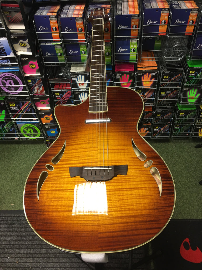 Crafter SA-TMVS L/H semi acoustic guitar left hand model - made in Korea